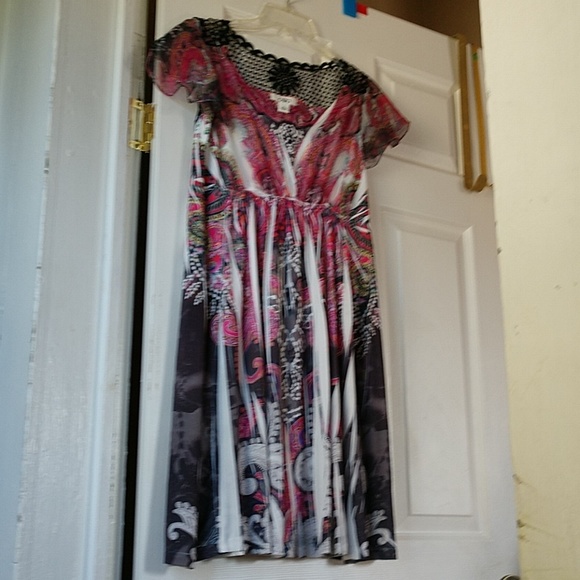 🆕💜Cato's Summer Comfy Dress NWOT Small - Picture 2 of 8